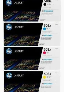 hp color toner 508a set