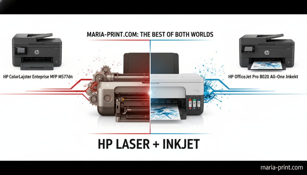 laserjet and inkjet